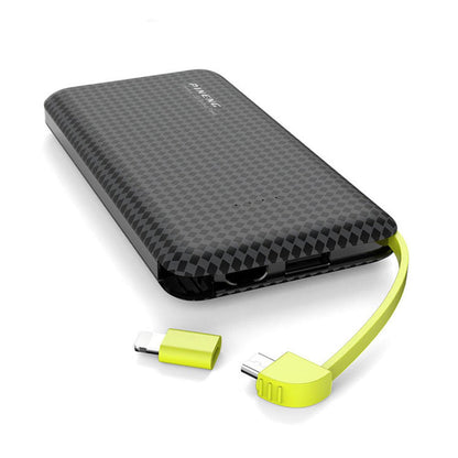 Carregador Portatil Power Bank Altomex 5000 Mah Slim PRETO