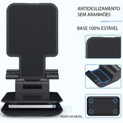 Suporte de Mesa Articulado Ajustável Para Celular Tablet