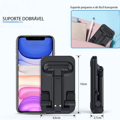 Suporte de Mesa Articulado Ajustável Para Celular Tablet